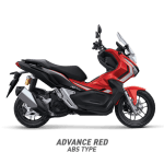 adv 150 abs advanced red