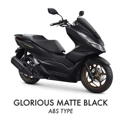 pcx 160 abs glorious matte black