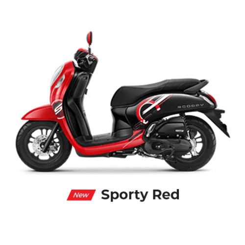 scoopy 110 esp sporty red